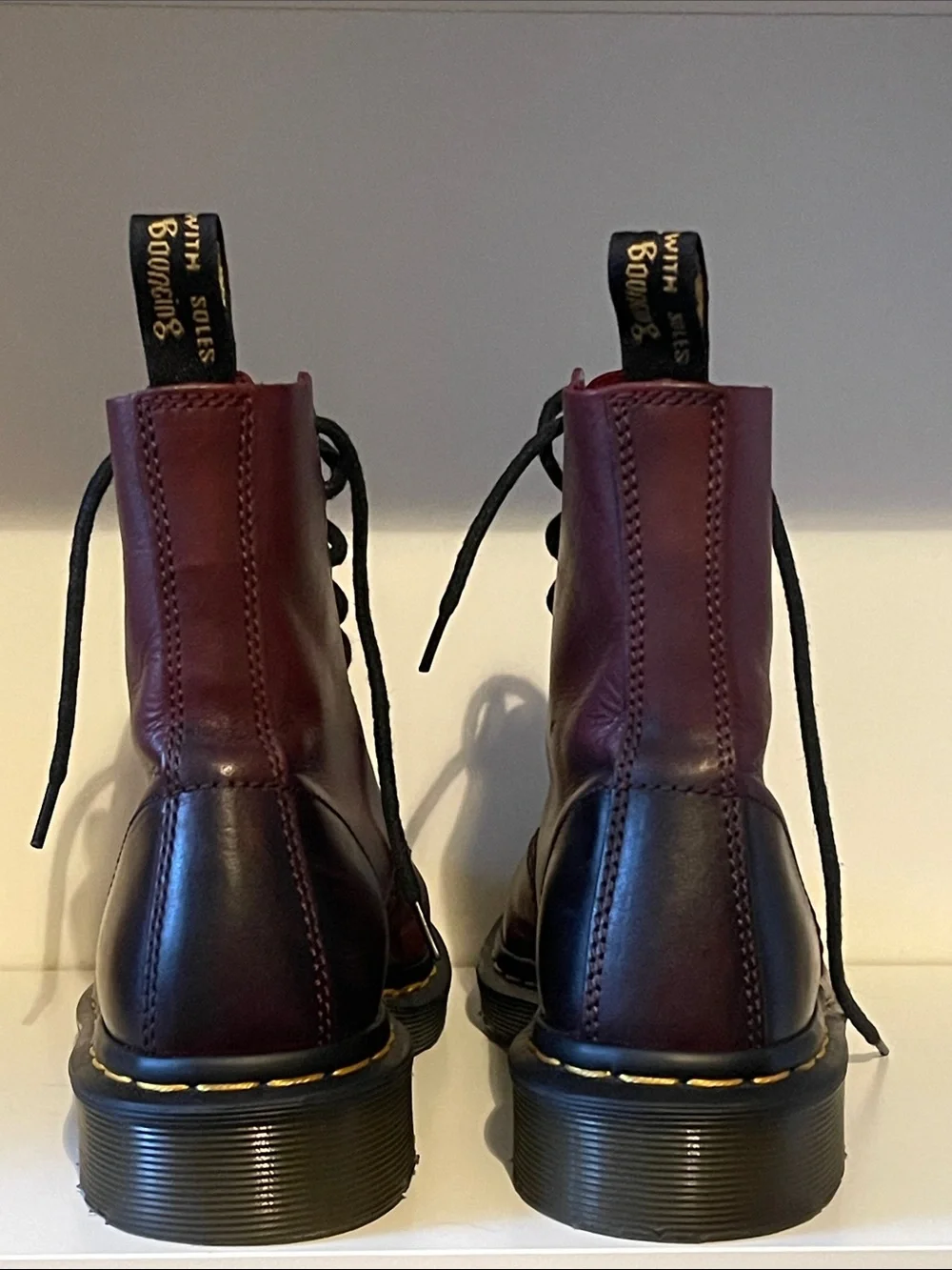 Dr. Martens Pascal Boots Cherry Red